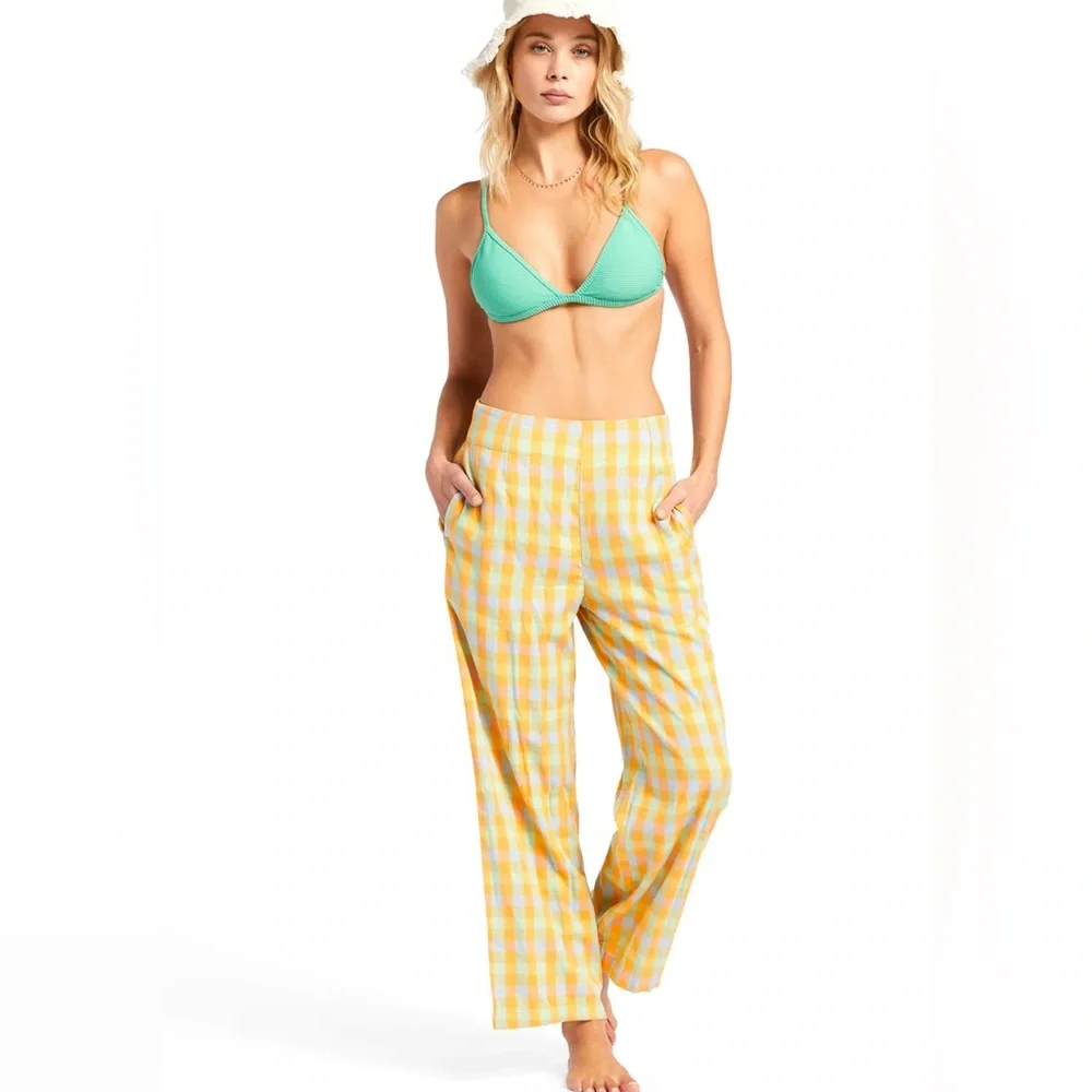🔥🔥BILLABONG - INTO YOU CHECKERED PANT🔥🔥 - Picture 4 of 12